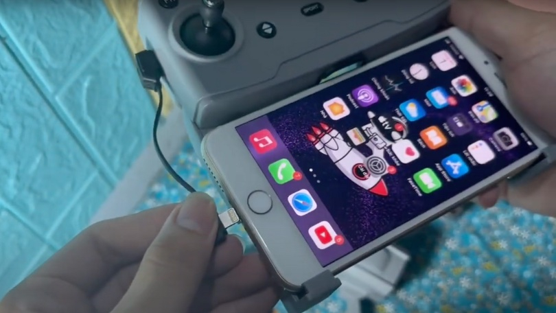 Hướng dẫn kết nối flycam Faith Mini với điện thoại