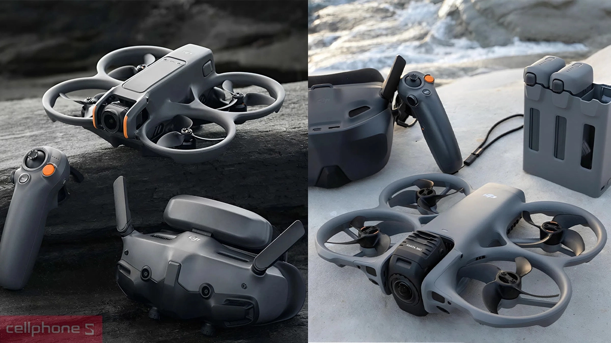 Khởi động thiết bị DJI Avata 360 Motion Fly More Combo