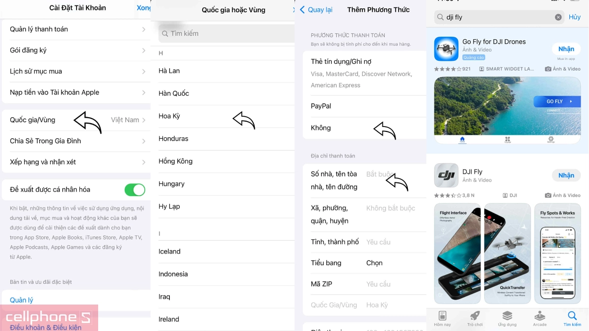 Hướng dẫn kết nối app với Dji Mini 4k Fly More Combo trên iOS