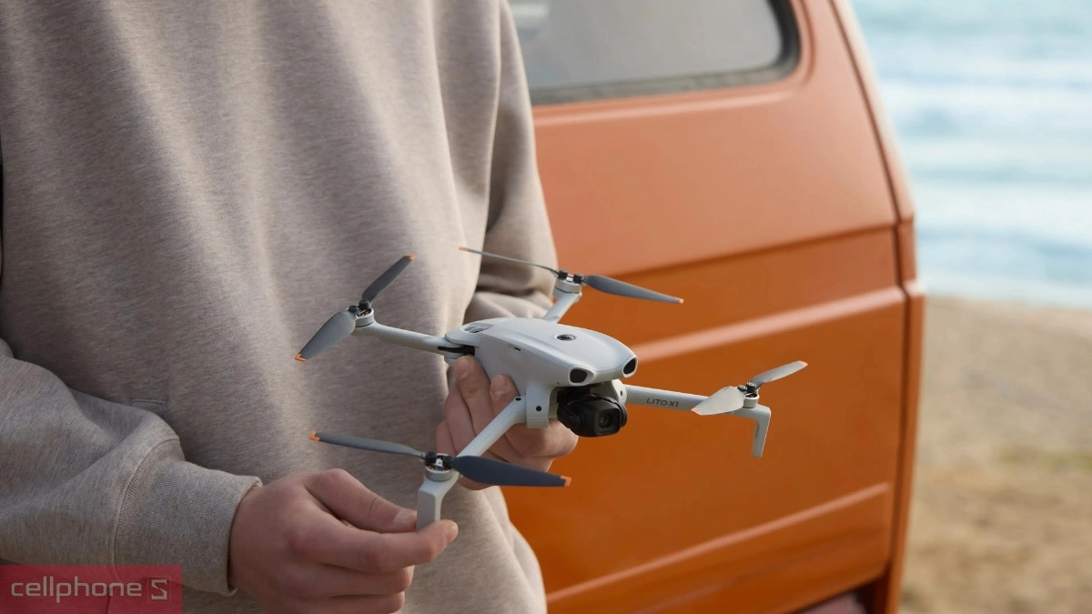 Ghi hình 4K trên DJI Lito X1 Fly More Combo Plus (RC-2)