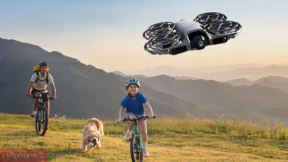 Thời gian bay lâu dài trên DJI Neo 2 Fly More Combo (Body Only)