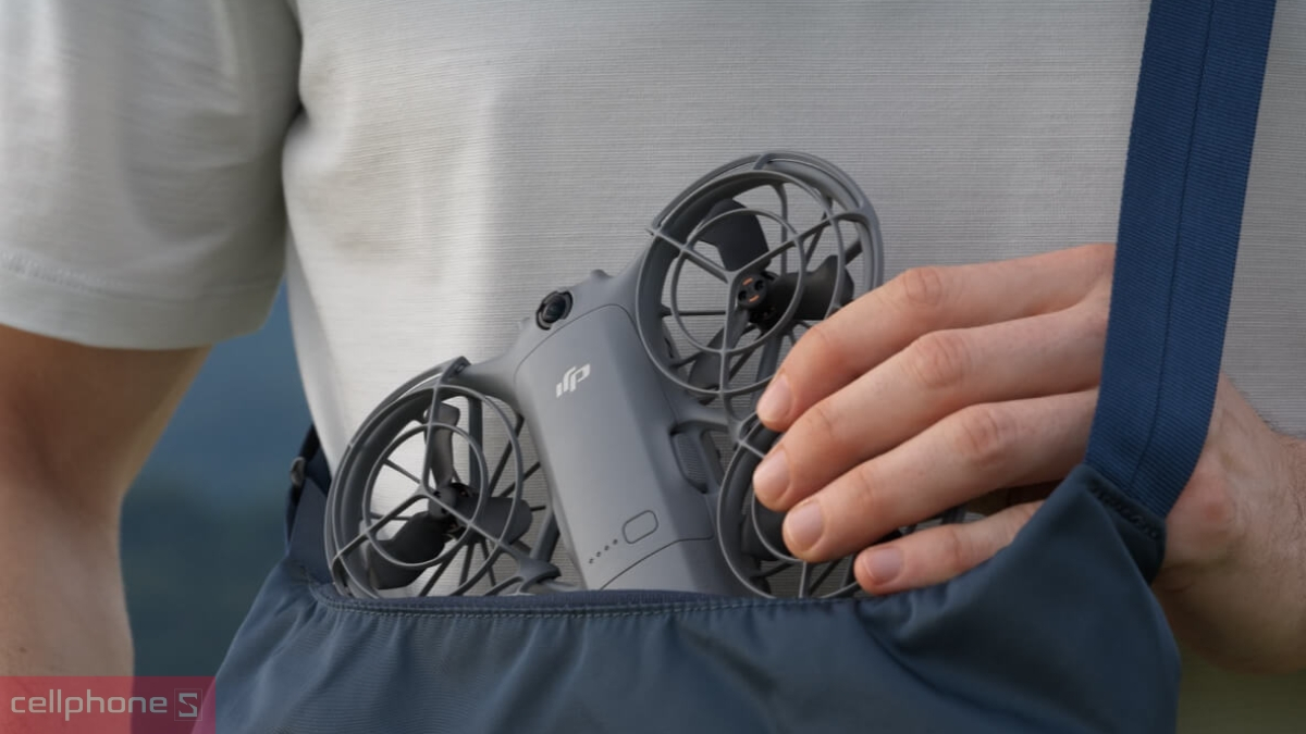 Thiết kế nhỏ gọn 151g của DJI Neo 2 Fly More Combo (Body Only)