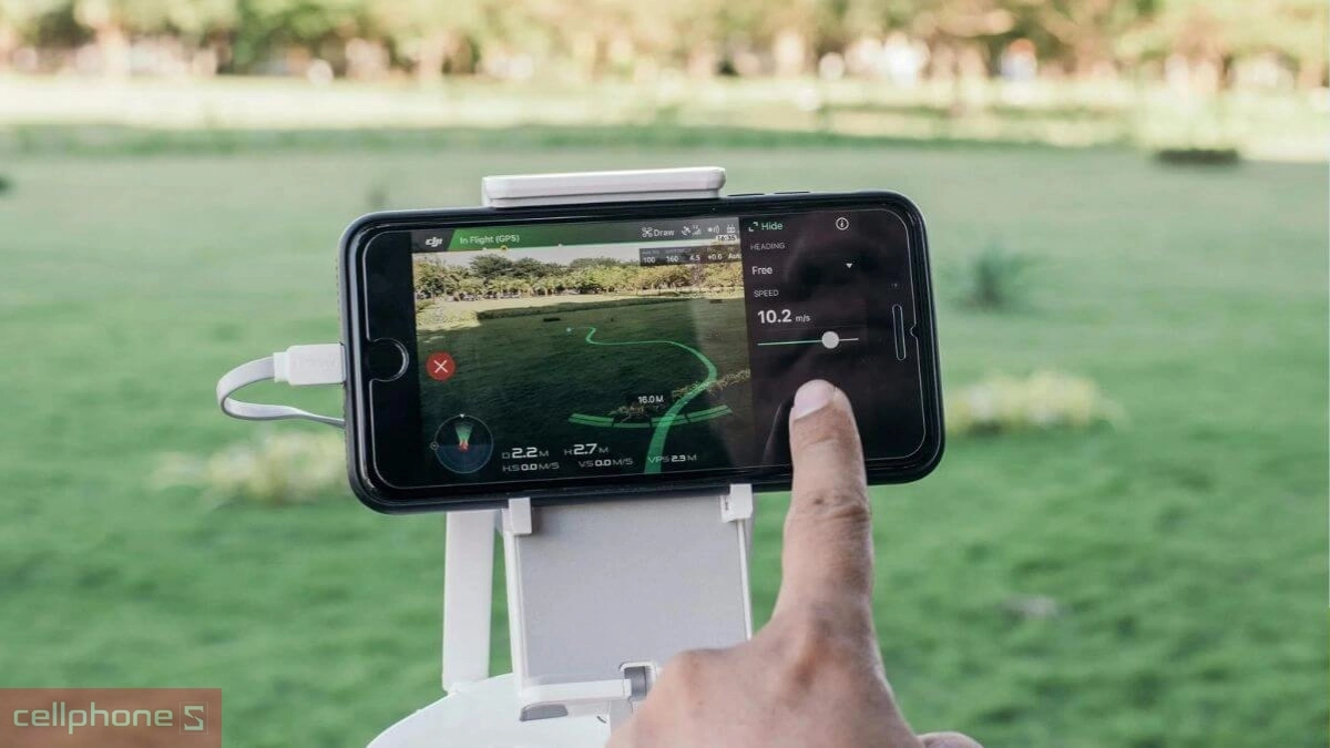 Hướng dẫn sử dụng DJI Phantom 4 Pro V2.0 qua ứng dụng DJI GO 4