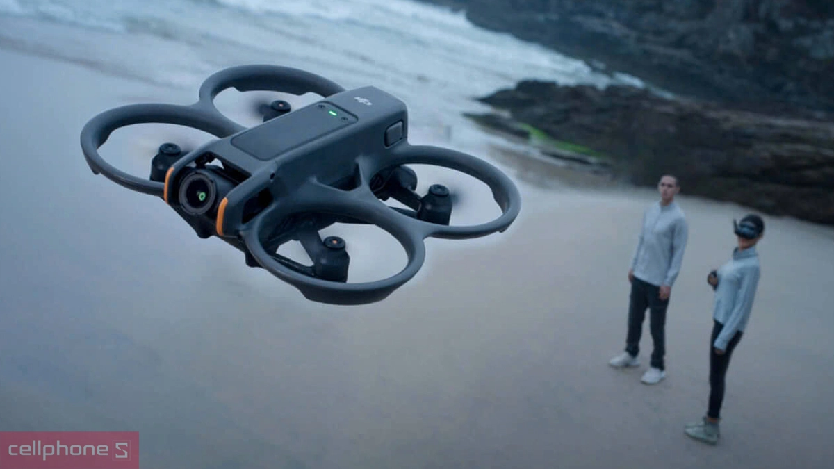 Cảm biến hiện đại, hỗ trợ ghi hình rõ nét của DJI Avata 3 Fly More Combo (3 Pin)