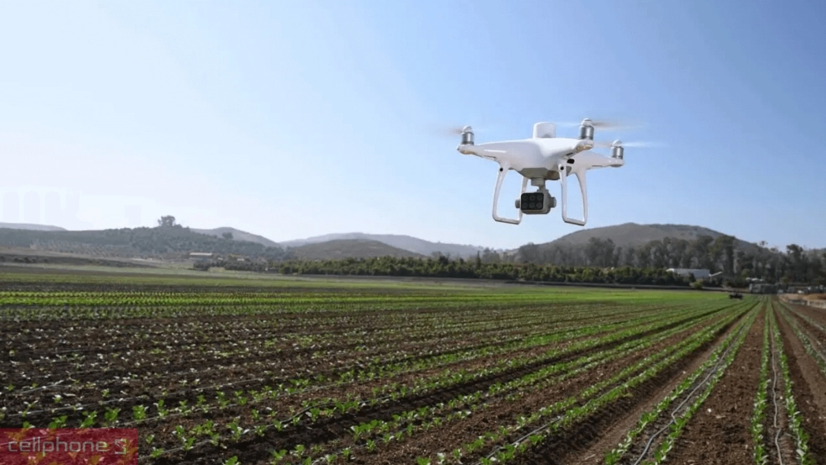 Máy bay DJI nông nghiệp, phun thuốc