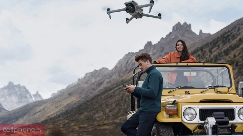 Thời lượng pin của flycam DJI Air 4