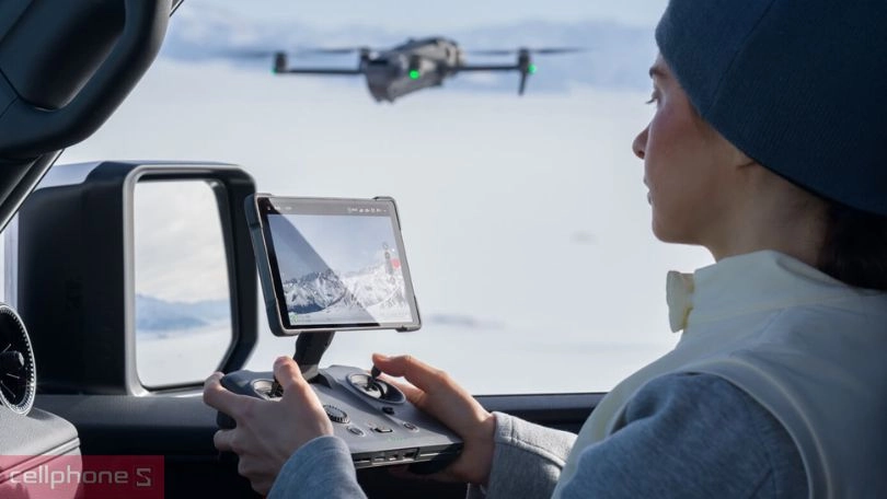 Chất lượng camera của flycam DJI Mavic 4 Pro Fly More Combo RC-2