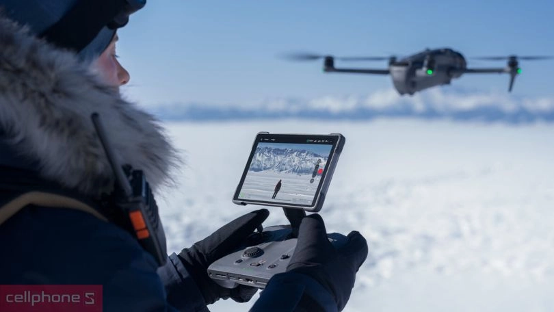 Hướng dẫn kết nối flycam DJI Mavic 4 Pro Fly More Combo RC-2 với điện thoại