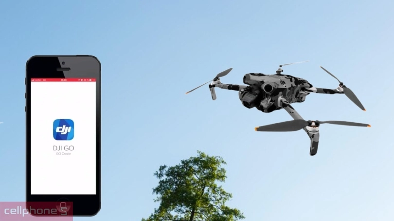 Hướng dẫn kết nối flycam DJI Mini 5 Pro với điện thoại