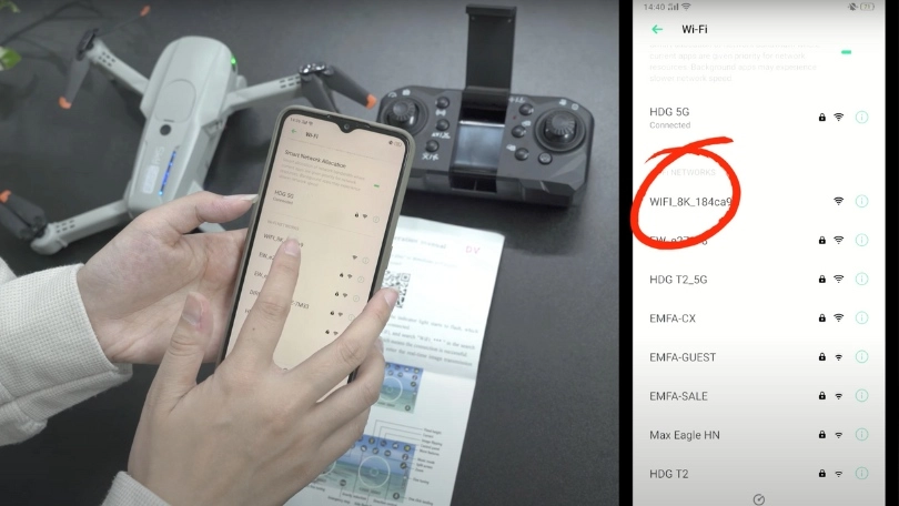 Hướng dẫn sử dụng flycam P14 Pro chi tiết