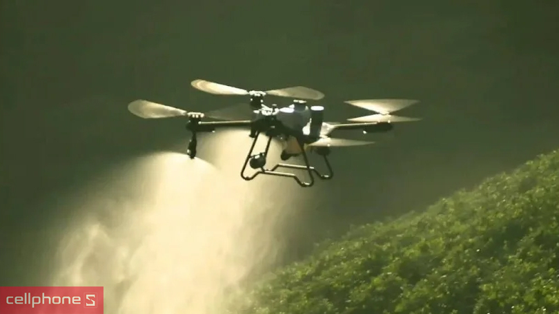 Flycam máy bay nông nghiệp phun thuốc trừ sâu DJI Agras T25 – Nâng cao năng suất nông nghiệp