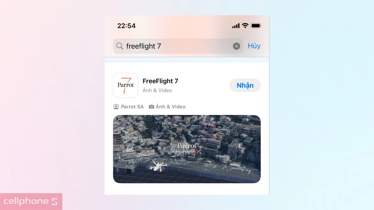 Hướng dẫn kết nối Parrot ANAFI Ai với app FreeFlight 7