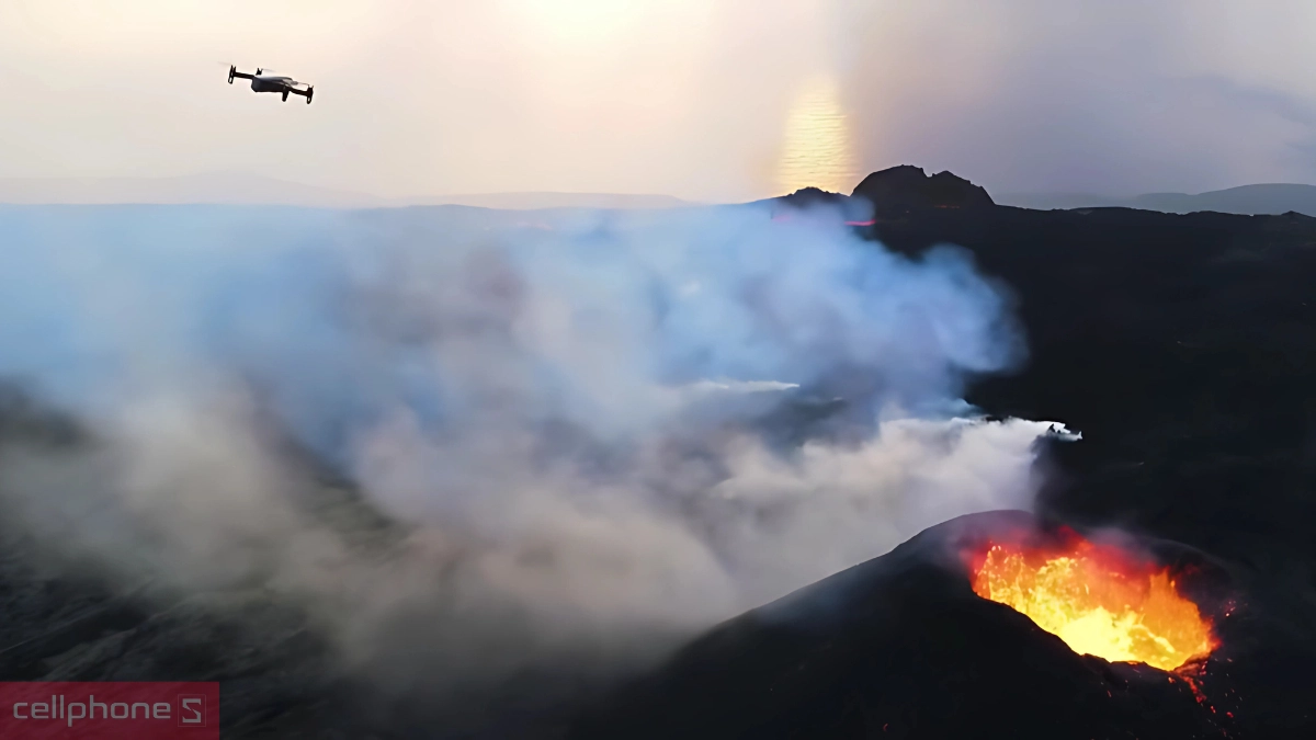 Thời gian bay, khoảng cách bay của Parrot Anafi Thermal