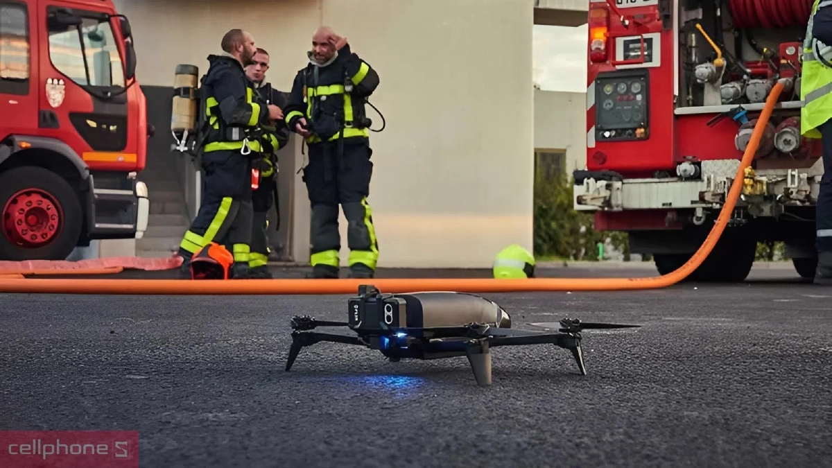 Thời gian bay, khoảng cách bay ấn tượng của Parrot Bebop-Pro Thermal