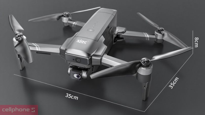Flycam SJRC F22S 4K có cảm biến va chạm