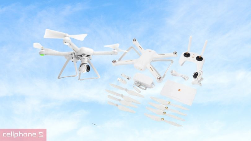 Thiết kế flycam Xiaomi Mi Drone 4K