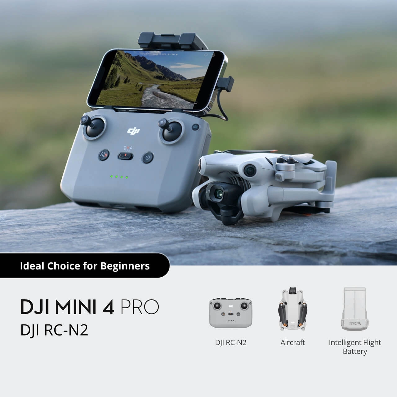 dji mini 4 pro kèm RC N2