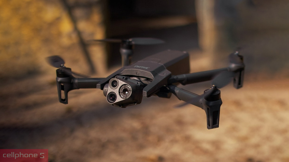 Thời gian bay flycam Parrot Anafi USA