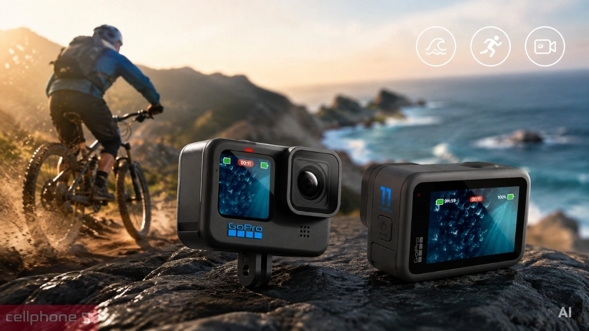 GoPro cũ tối ưu trải nghiệm quay hành trình