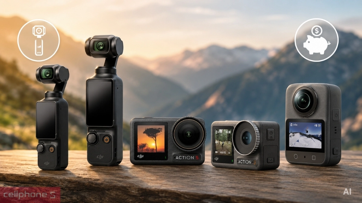 Camera DJI cũ đa dạng lựa chọn với mức giá dễ tiếp cận