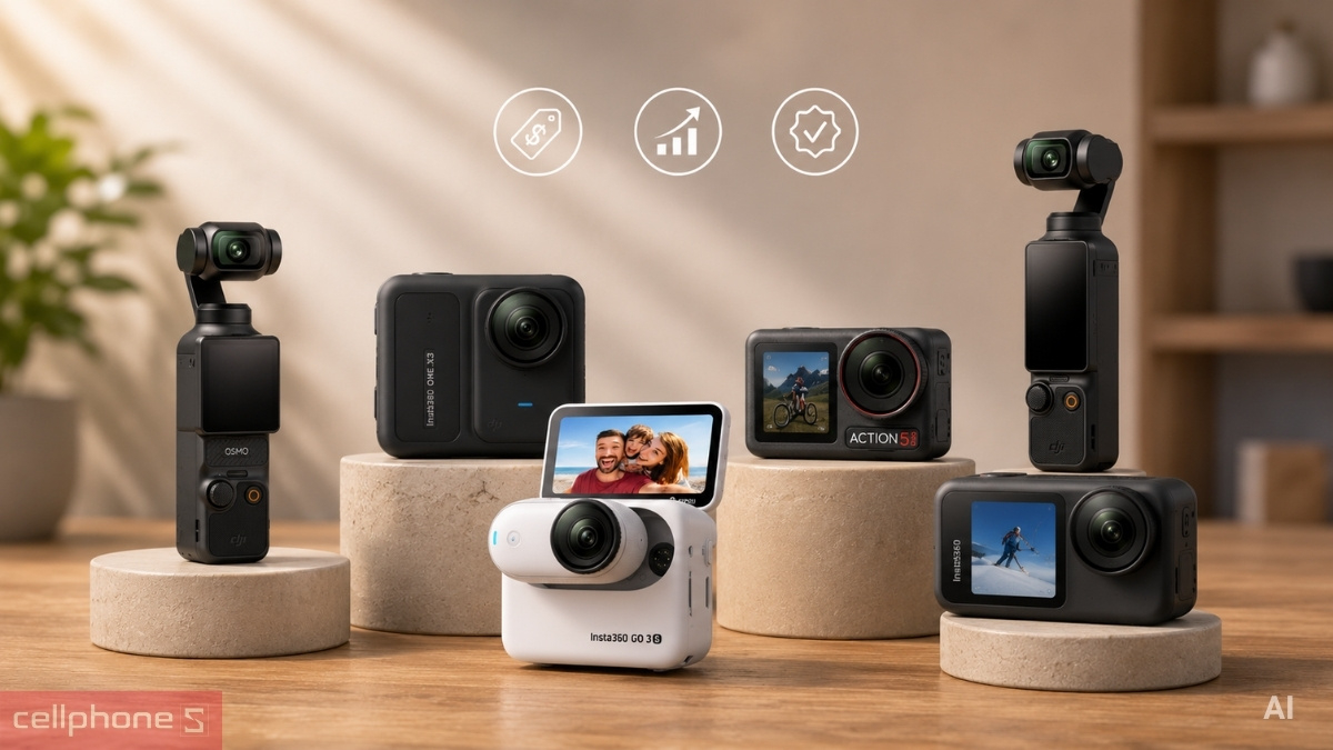 Camera hành trình cũ đa dạng mức giá theo từng sản phẩm