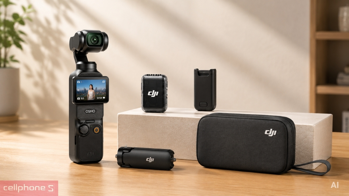 Trải nghiệm quay 4K với DJI Osmo Pocket 3 Creator Combo cũ