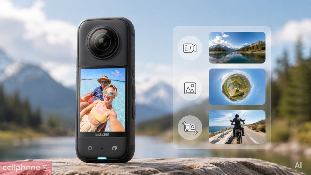 DJI Osmo Nano cũ nhỏ gọn, linh hoạt khi ghi hình