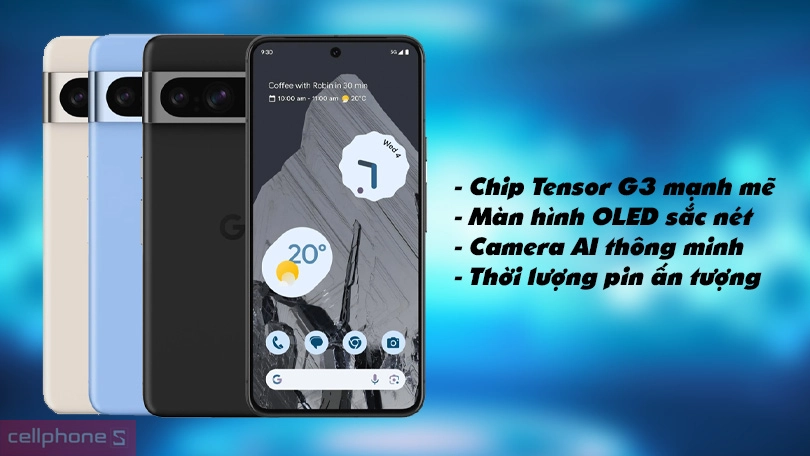 Google Pixel 8 series cũ