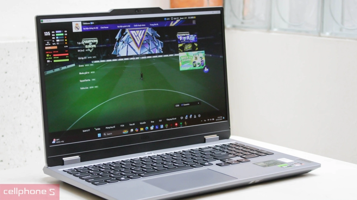 Laptop Lenovo LOQ cũ trầy xước