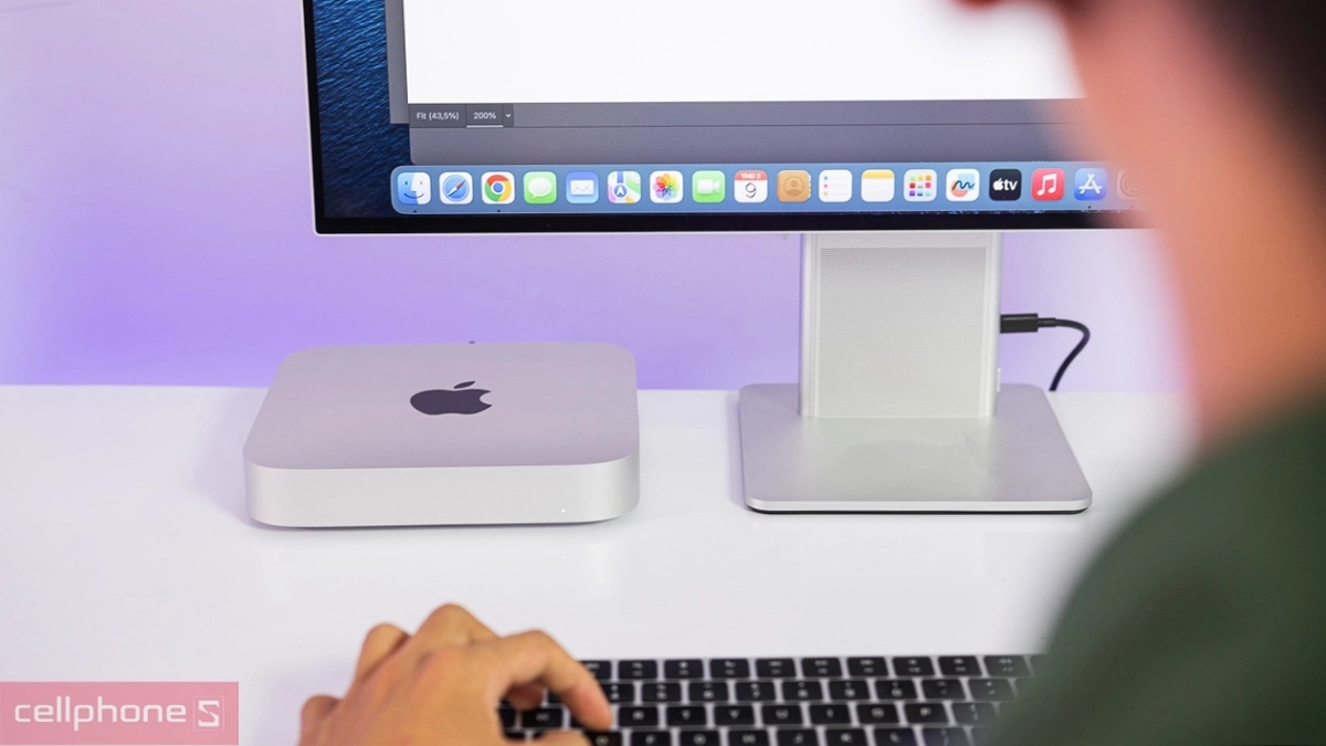 Mac Mini cũ sở hữu thiết kế vuông vắn