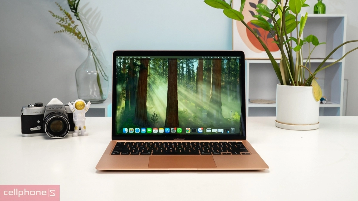 Macbook Air M1 cũ duy trì khả năng xử lý ổn định