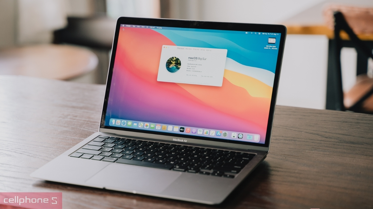 Macbook Air M1 cũ đẹp phù hợp người chú trọng tính thẩm mỹ