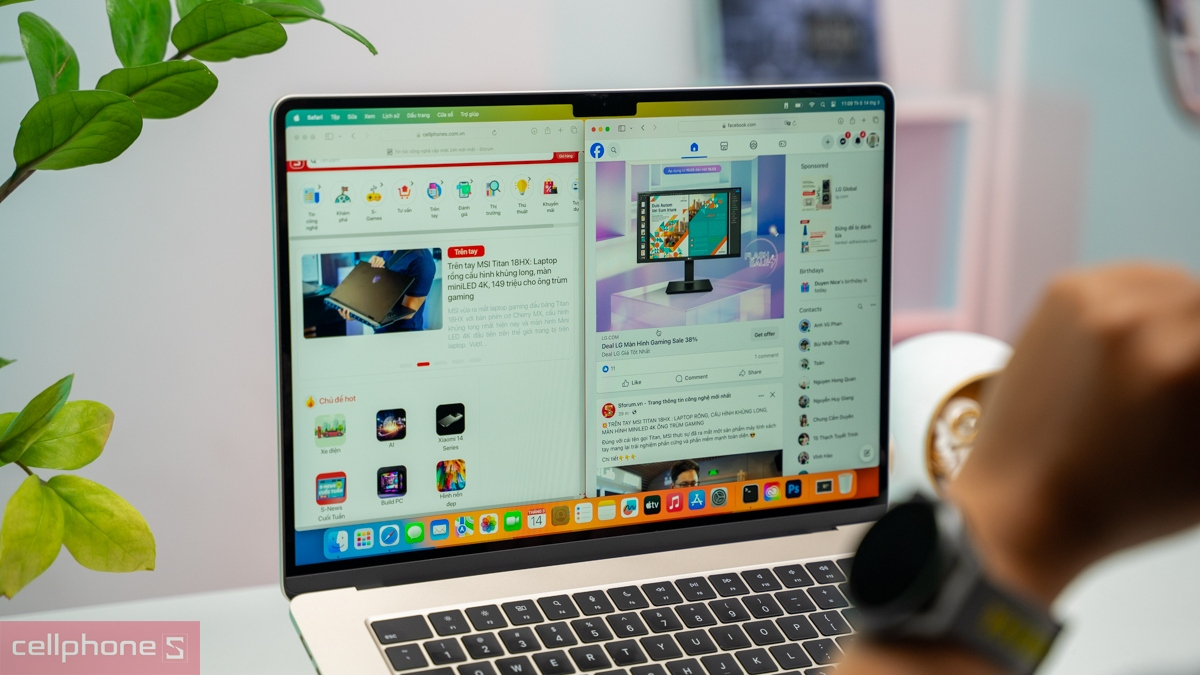 MacBook Air M3 cũ đã kích hoạt vẫn duy trì hiệu suất xử lý tốt
