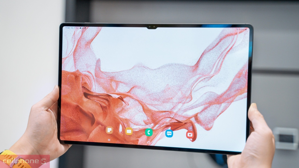 Kiểm tra chất lượng màn hình và cảm ứng Galaxy Tab S8 Ultra cũ