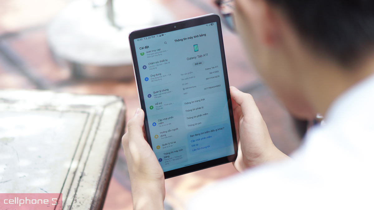 Thời lượng pin dung lượng lớn