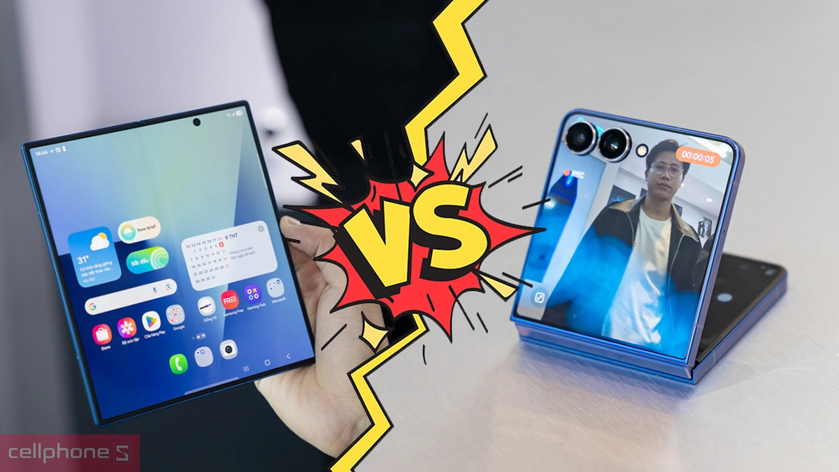 Điện thoại gập cũ Samsung
