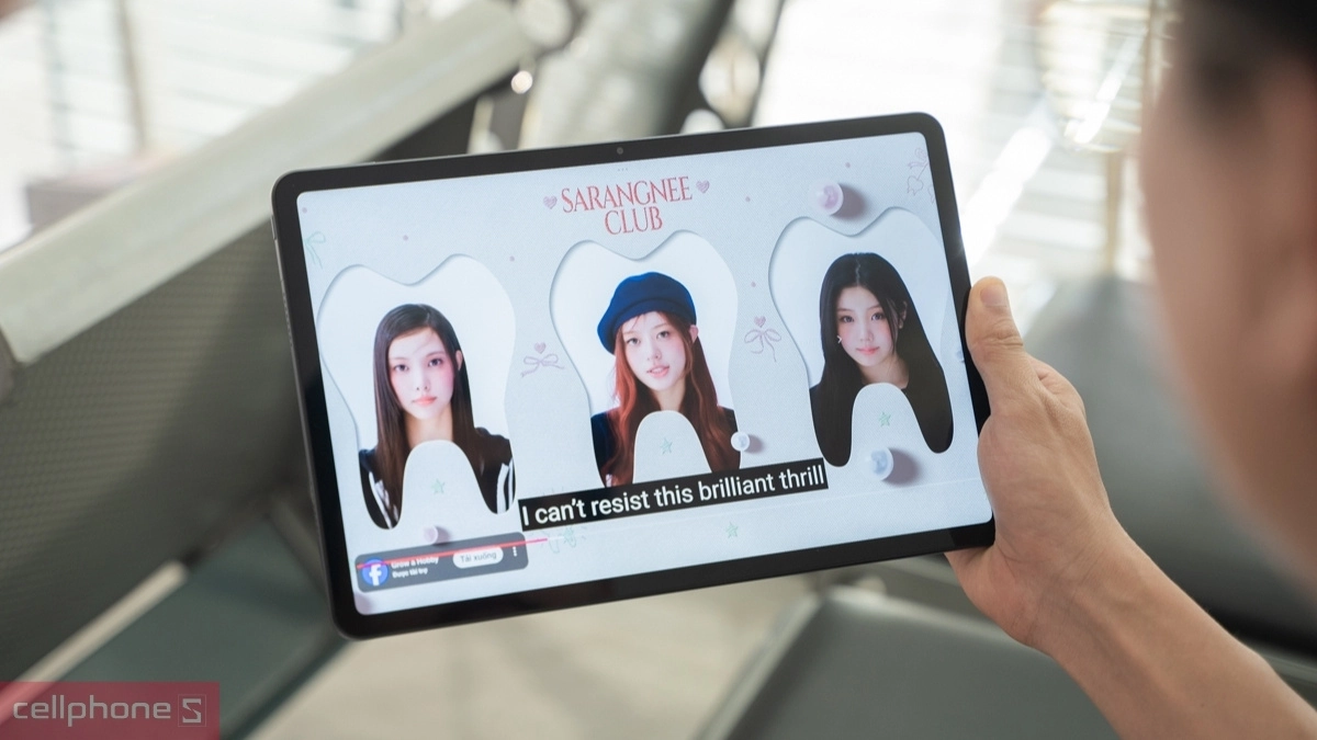 Xiaomi Redmi Pad cũ đáp ứng linh hoạt các tác vụ học tập và giải trí hằng ngày