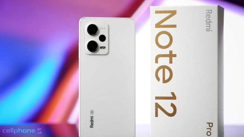 Bộ nhớ, pin và công suất sạc của Xiaomi Redmi Note 12 Pro 5G 8GB 256GB Cũ Đẹp