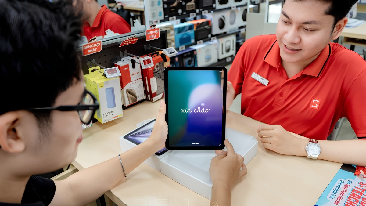 Chính sách trả góp hỗ trợ người dùng mua iPad Air M2 cũ tại CellphoneS