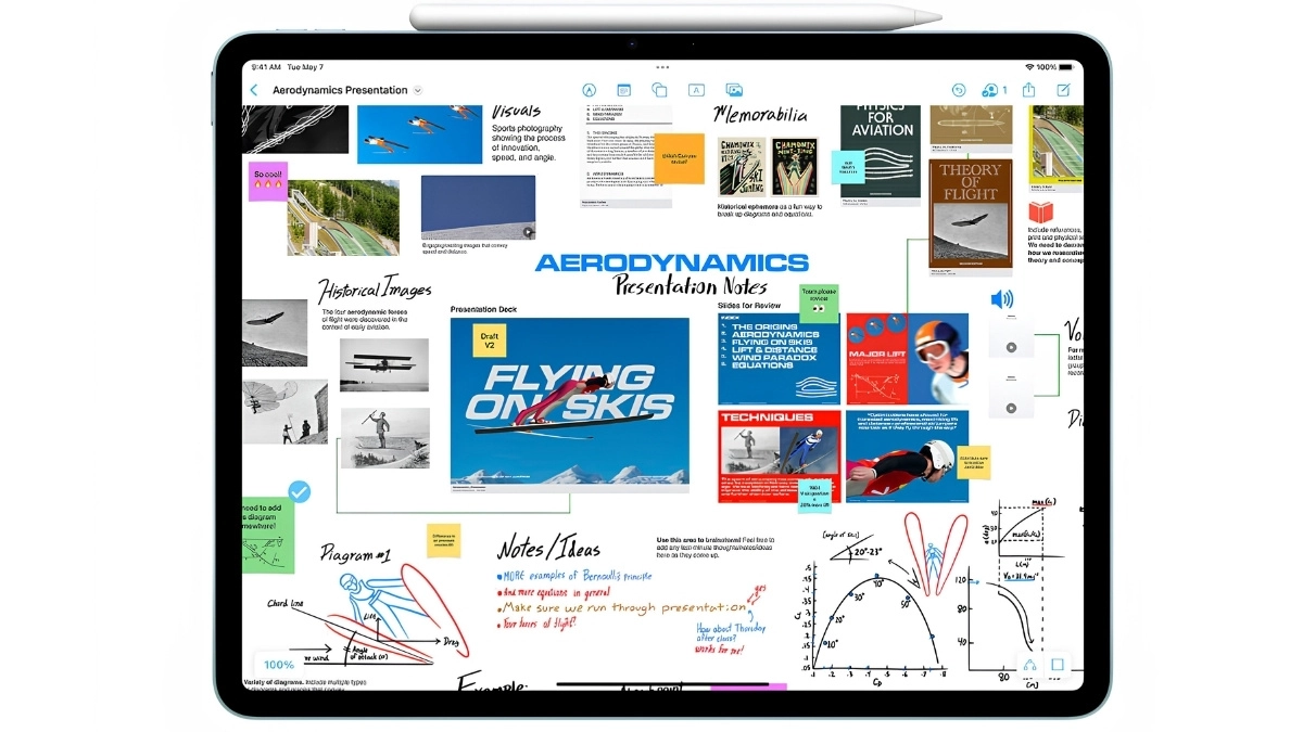 iPad Air M2 cũ cung cấp nhiều tùy chọn dung lượng lưu trữ từ 128GB đến 1TB