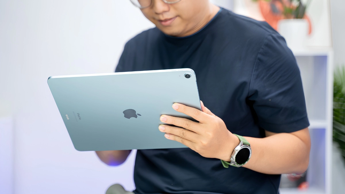 iPad Air M2 cũ có nhiều tình trạng ngoại hình từ cũ đẹp đến trầy xước