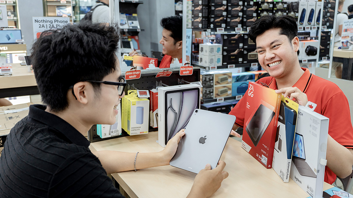 Mua iPad Air M3 cũ trực tiếp tại cửa hàng CellphoneS