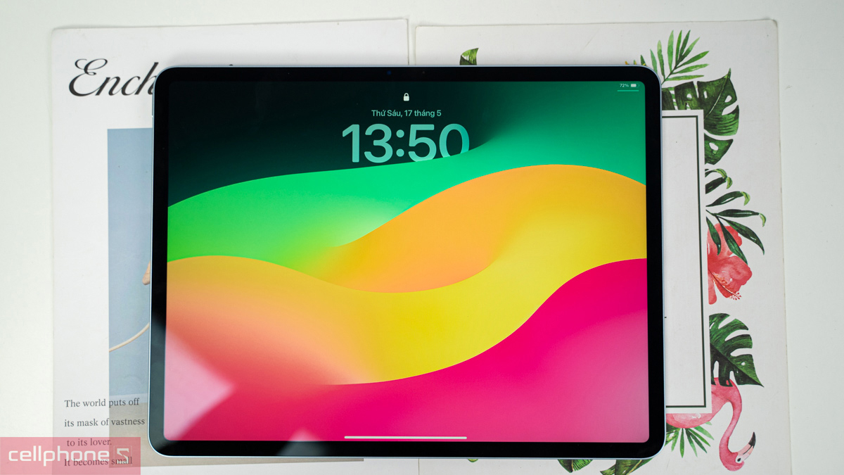 Test áp suất máy và màn hình cảm ứng