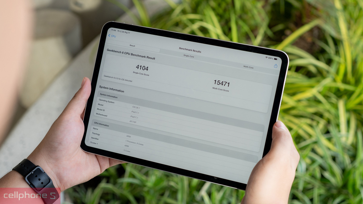Hiệu năng iPad cũ
