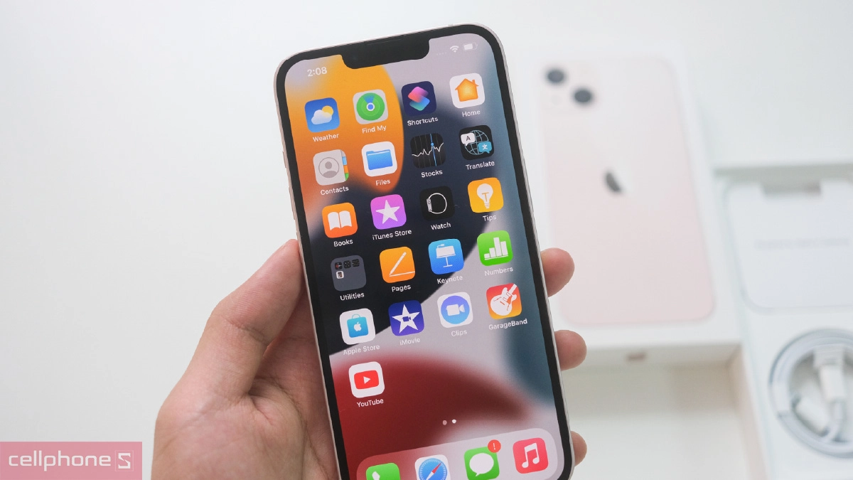 Cấu hình iPhone 13 2 Sim cũ đẹp