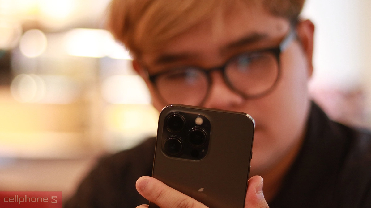 Camera iPhone 13 Pro cũ 12MP đủ dùng