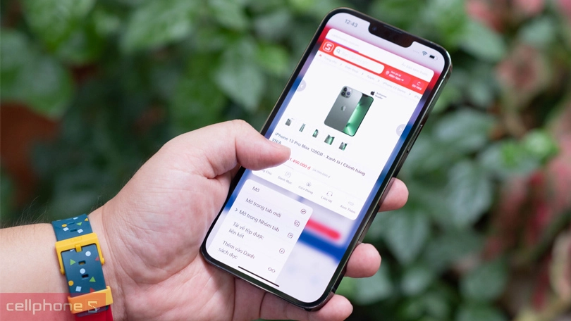 Màn hình điện thoại iPhone 13 Pro Max 128GB cũ trầy