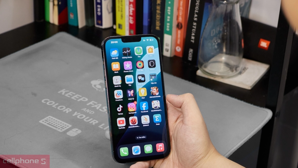 Pin iPhone 13 Pro Max 512GB cũ đẹp