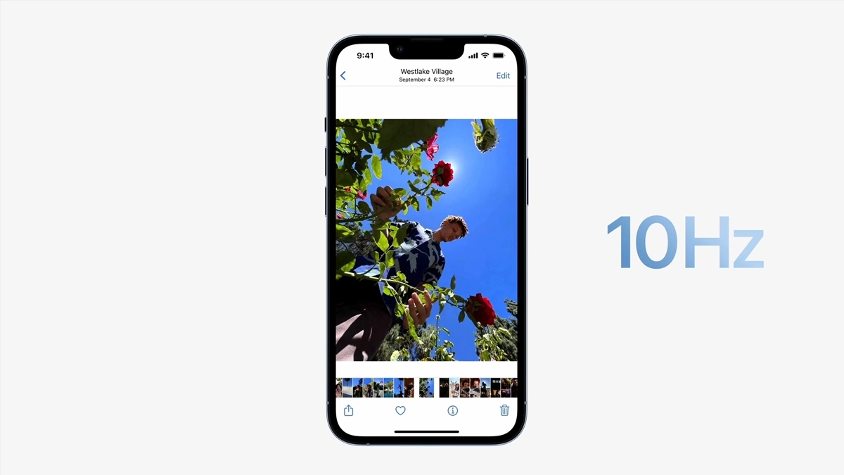 Màn hình iPhone 13 Pro Max cũ đến 120Hz