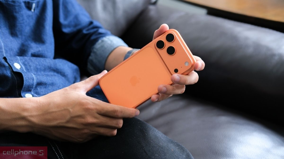 Thiết kế và độ tản nhiệt trên iPhone 17 Pro max cũ đảm bảo